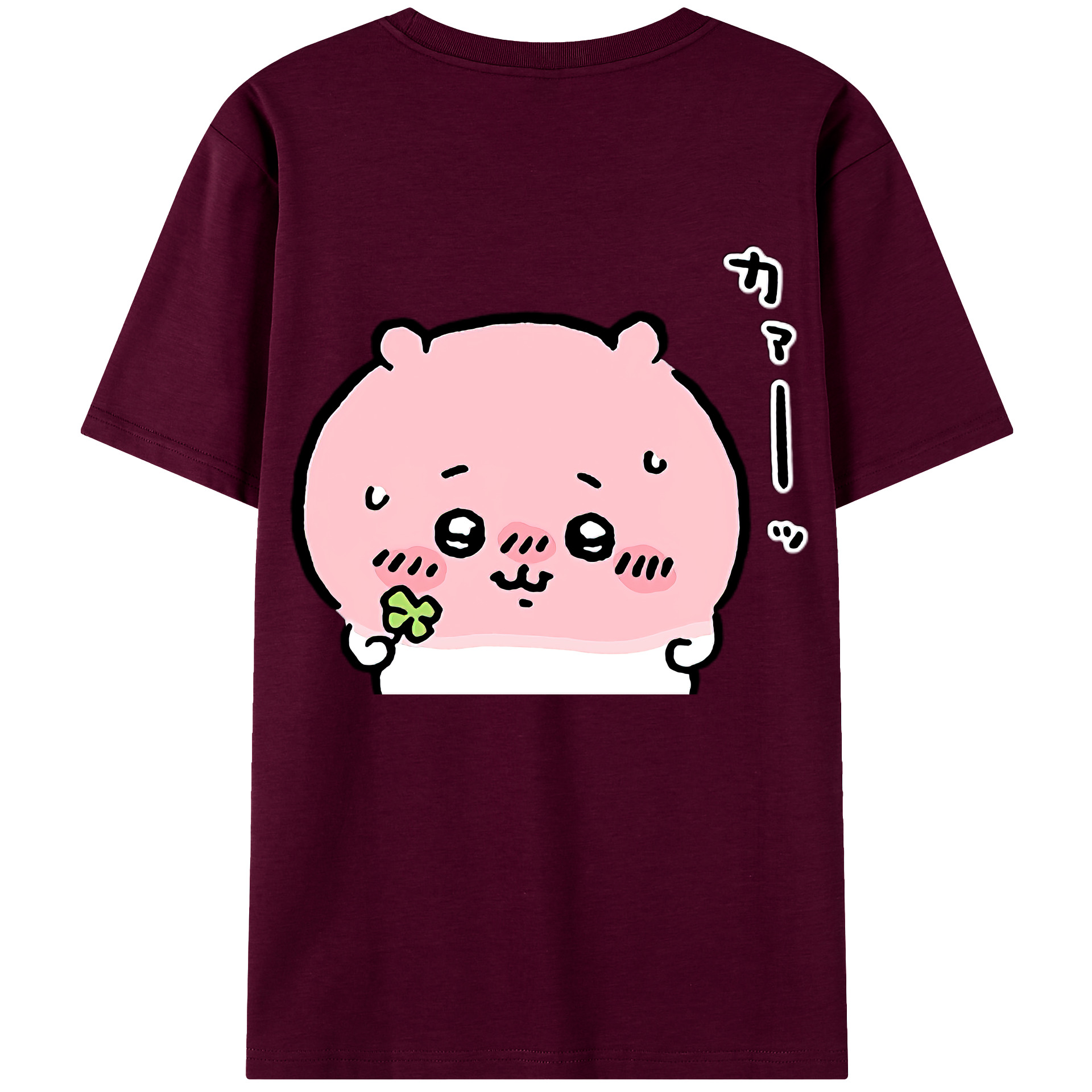 （画像用） ちいかわ ちいかわ Chii-kawa chiikawa レディース半袖Tシャツ(バックプリント)